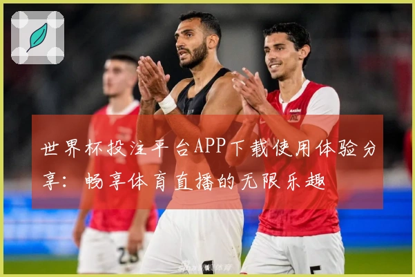 世界杯投注平台APP下载使用体验分享：畅享体育直播的无限乐趣