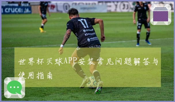 世界杯买球APP安装常见问题解答与使用指南